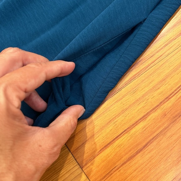 Dress with Pockets, size small, dark teal color - Picture 3 of 3